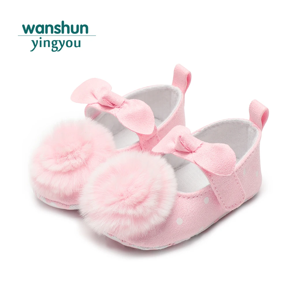 

baby shoes pink girl crib shoes new born 0-18M toddler infant soft sole spring autumn moccasins designer Booties size 1 2 3