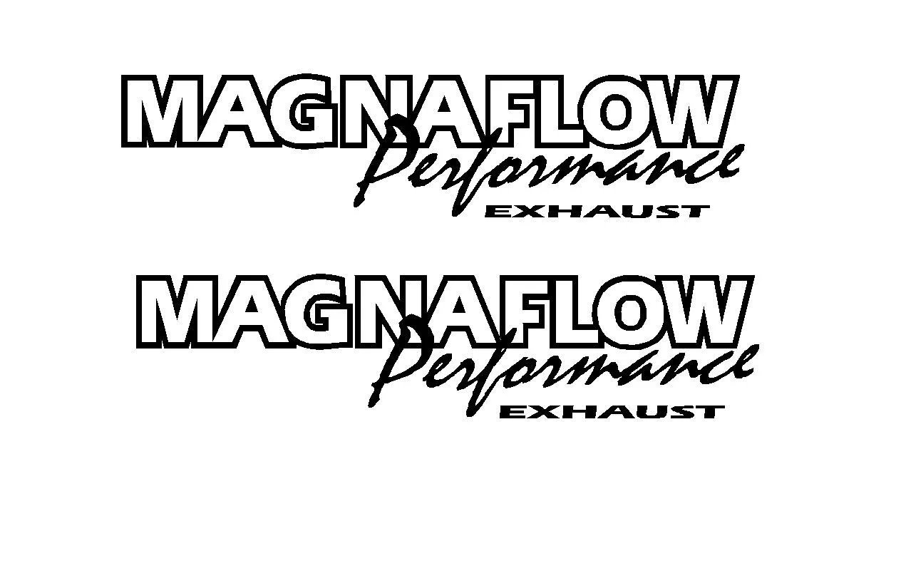For 2Pcs 2 Magnaflow Performance Exhaust Die Cut Racing Sticker Decal Car Styling
For 2Pcs 2 Magnaflow Performance Exhaust Die Cut Racing Sticker Decal Car Styling
