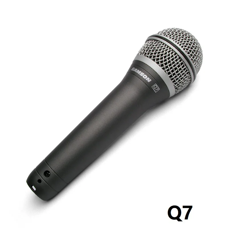 Original SAMSON Q7 Professional Dynamic Vocal Microphone Handheld Dynamic Microphone for Karaoke, live concert High Quality
Original SAMSON Q7 Professional Dynamic Vocal Microphone Handheld Dynamic Microphone for Karaoke, live concert High Quality