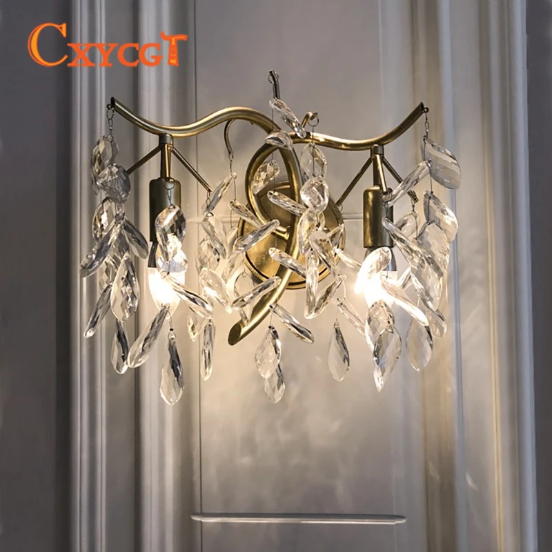 E14 LED Modern K9 Crystal Wall Mounted Lamp Touch On/Off Switch Lighting Fixture Apply to Living Room Bedroom
E14 LED Modern K9 Crystal Wall Mounted Lamp Touch On/Off Switch Lighting Fixture Apply to Living Room Bedroom