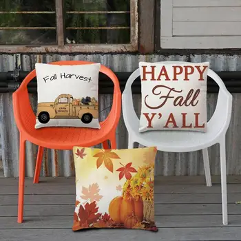 4PCS Autumn Harvest Pumpkin Truck Pillow Case Theme Farm Style Linen Pillow Cushion Pillow
4PCS Autumn Harvest Pumpkin Truck Pillow Case Theme Farm Style Linen Pillow Cushion Pillow