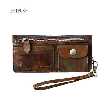 Retro Crazy horse leather man wallet long business Mobile phone bag tree lambskin handbag male clutch bag card holder wallet
Retro Crazy horse leather man wallet long business Mobile phone bag tree lambskin handbag male clutch bag card holder wallet
