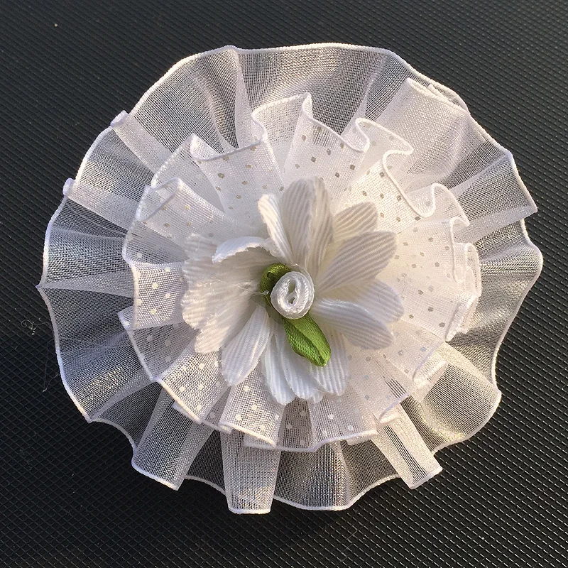 2pcs New Fashion kids Three layers white flowers Dot Sunflower Snow White kids girls tulle chiffon rubber bands hair scrunchies
2pcs New Fashion kids Three layers white flowers Dot Sunflower Snow White kids girls tulle chiffon rubber bands hair scrunchies