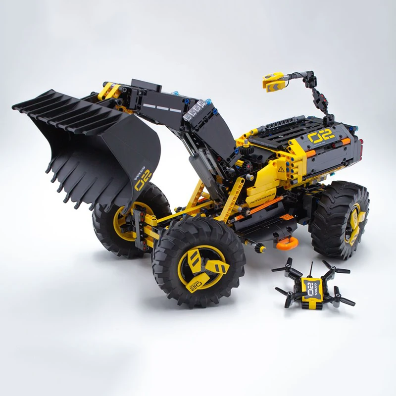 Technic Concept Wheel Loader Building Block Bulldozer Truck Model Bricks Toys Compatible Legoed 42081 20084 Decool 3380
Technic Concept Wheel Loader Building Block Bulldozer Truck Model Bricks Toys Compatible Legoed 42081 20084 Decool 3380