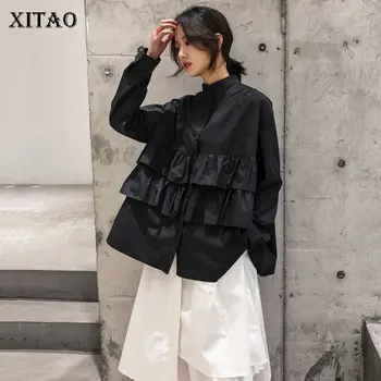 XITAO Street Pleated Women Blouse Women Clothes 2019 Stand Collar Wild Joker Single Breasted High Waist Elegant New WLD2167
XITAO Street Pleated Women Blouse Women Clothes 2019 Stand Collar Wild Joker Single Breasted High Waist Elegant New WLD2167