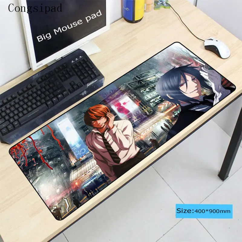 Congsipad Japanese anime Death Note Gaming Mouse Pad Locking Edge Desk Keyboard Mouse Mat Large Game Mousepad Gamer for CSGO
Congsipad Japanese anime Death Note Gaming Mouse Pad Locking Edge Desk Keyboard Mouse Mat Large Game Mousepad Gamer for CSGO