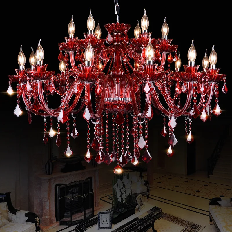 European crystal candle LED chandelier living room suspended lamps restaurant bedroom lighting villa home deco fixtures
European crystal candle LED chandelier living room suspended lamps restaurant bedroom lighting villa home deco fixtures