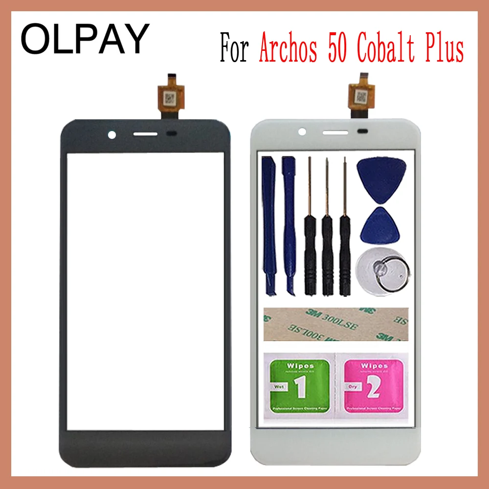 OLPAY 5 0 дюйма для Archos 50 Cobalt Plus сенсорный экран стекло дигитайзер панель объектив