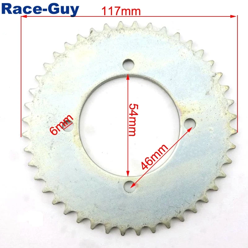 54mm T8F 44 Tooth Steel Rear Chain Sprocket For 2 Stroke 43cc 49cc Engine Chinese Mini Moto ATV Quad Goped Scooter Pocket Bike
54mm T8F 44 Tooth Steel Rear Chain Sprocket For 2 Stroke 43cc 49cc Engine Chinese Mini Moto ATV Quad Goped Scooter Pocket Bike