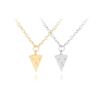 Children Best Friends Cute Silver Gold Triangle Cheese Pizza Pendant BFF Necklace Friendship Jewelry Gifts For Kids 10PCS
Children Best Friends Cute Silver Gold Triangle Cheese Pizza Pendant BFF Necklace Friendship Jewelry Gifts For Kids 10PCS