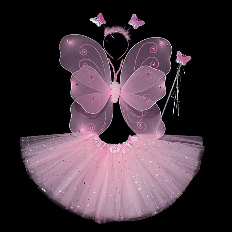 Girls' new butterfly wing padded skirt stylish princess padded skirtChildren's novelty butterfly wings padded skirt hot stylePer
Girls' new butterfly wing padded skirt stylish princess padded skirtChildren's novelty butterfly wings padded skirt hot stylePer