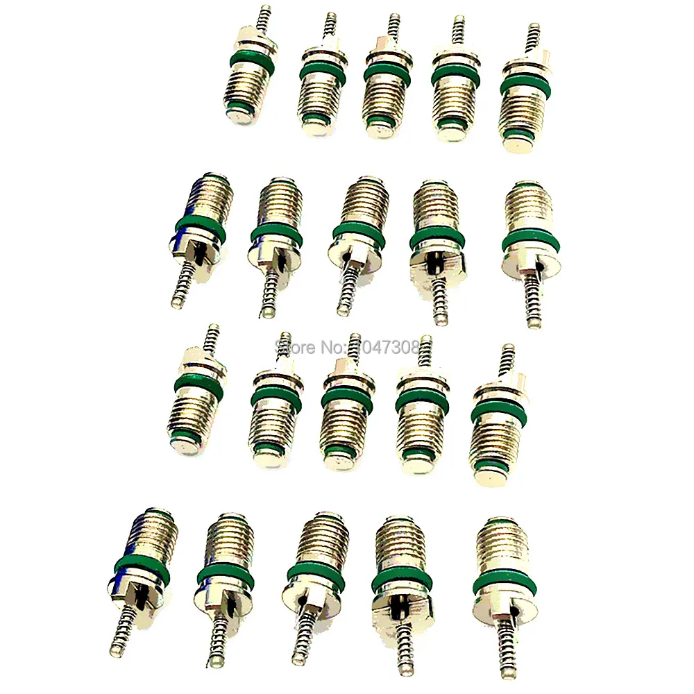 Pack Of 20pcs Car A/C R134a Valve Core 134a Automotive Air Conditioning Truck Auto Refrigerants Ac Valve Cores Valve Stem Core
Pack Of 20pcs Car A/C R134a Valve Core 134a Automotive Air Conditioning Truck Auto Refrigerants Ac Valve Cores Valve Stem Core