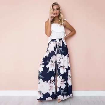 Women's Floral Palazzo Drawstring Pants High Waist Wide Leg Culottes Ladies Loose Casual Long Trousers
Women's Floral Palazzo Drawstring Pants High Waist Wide Leg Culottes Ladies Loose Casual Long Trousers