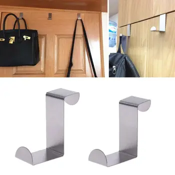 Stainless Steel Over Door Hook Kitchen Cupboard Drawer Cabinet Clothes Holder Organizer Door Hooks
Stainless Steel Over Door Hook Kitchen Cupboard Drawer Cabinet Clothes Holder Organizer Door Hooks