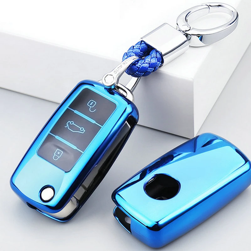 New TPU Car Key Shell Holder Remote Key Case Cover Fit for Volkswagen VW B5 B6 Golf 4 5 6 Jetta Mk6 Tiguan key chain keyring
New TPU Car Key Shell Holder Remote Key Case Cover Fit for Volkswagen VW B5 B6 Golf 4 5 6 Jetta Mk6 Tiguan key chain keyring