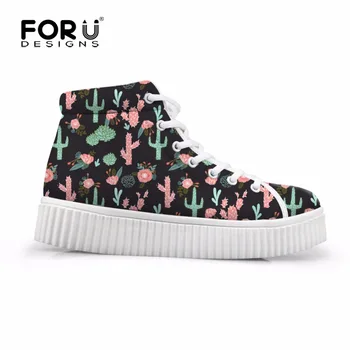 FORUDESIGNS Fashion Cactus Brand Women Flats Platform Shoes Height Increasing Women's Casual Creepers Shoes Woman Ankle Boots
FORUDESIGNS Fashion Cactus Brand Women Flats Platform Shoes Height Increasing Women's Casual Creepers Shoes Woman Ankle Boots