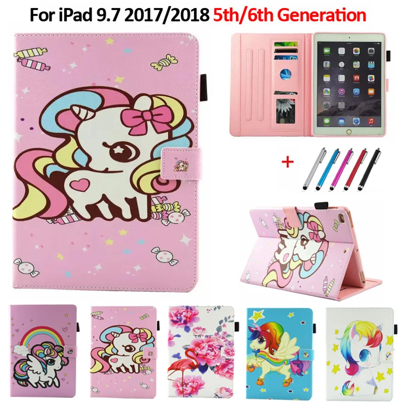 Coque For iPad iPad 9.7 Case Cute Unicorn Cartoon Tablet Cover For iPad 9.7 2017/2018 5th/6th Generation A1822 A1823 A1893 Case
Coque For iPad iPad 9.7 Case Cute Unicorn Cartoon Tablet Cover For iPad 9.7 2017/2018 5th/6th Generation A1822 A1823 A1893 Case