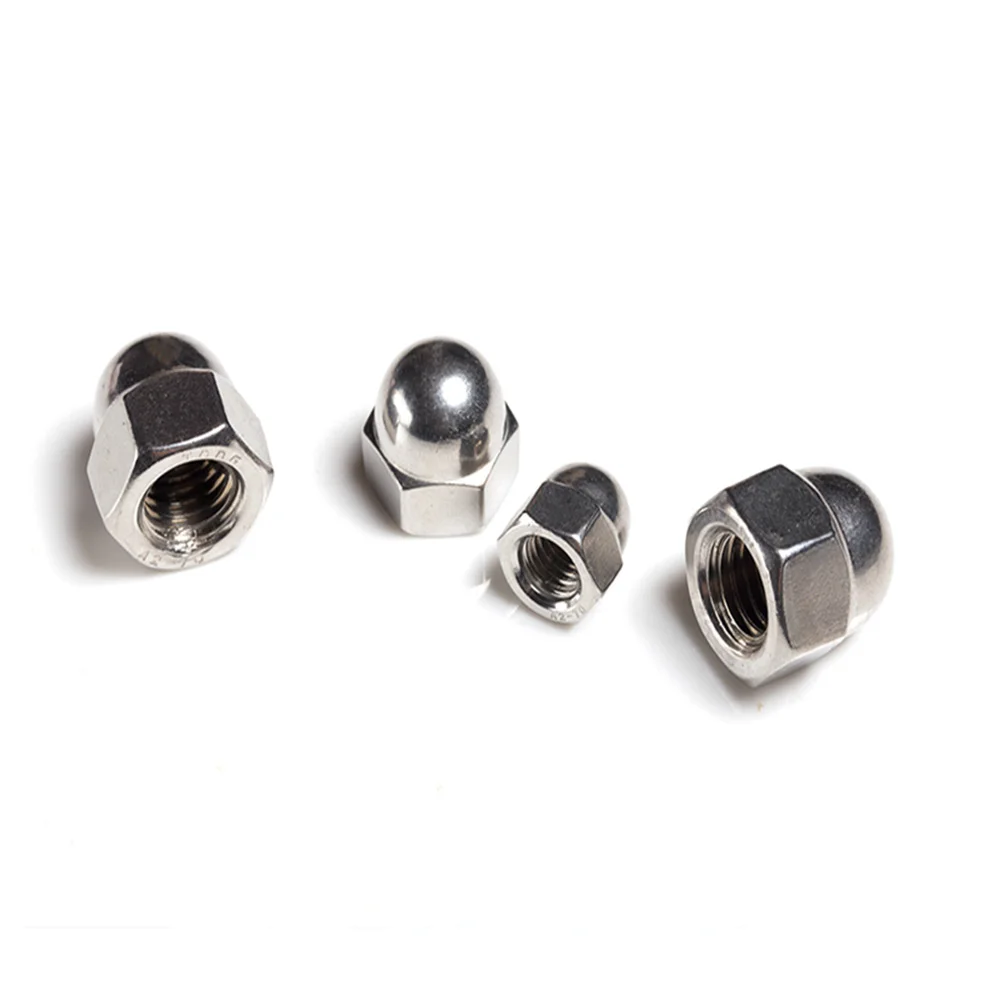 M3/M4/M5/M6/M8/M10/M12 DIN1587 304 Stainless Steel Acorn Nuts Hex Head Cap Nuts Sliver Round Head Bolted Cover Acorn Dome Nut
M3/M4/M5/M6/M8/M10/M12 DIN1587 304 Stainless Steel Acorn Nuts Hex Head Cap Nuts Sliver Round Head Bolted Cover Acorn Dome Nut