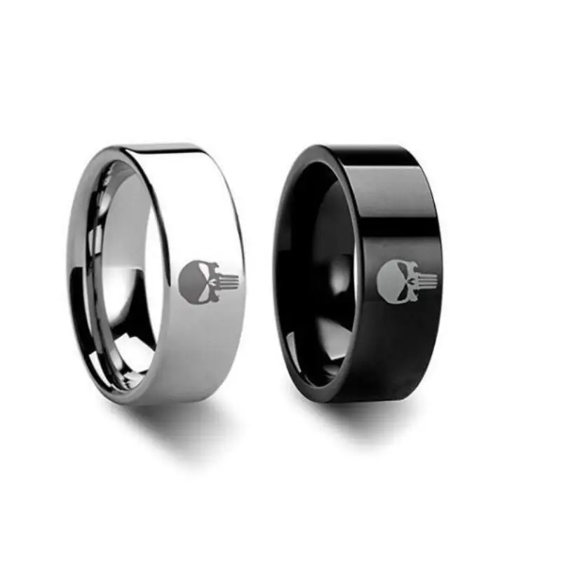 European and American fashion jewelry plane inner ring curved punishment symbol ring men's titanium steel ring
European and American fashion jewelry plane inner ring curved punishment symbol ring men's titanium steel ring