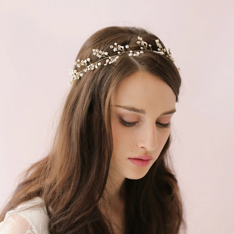 Bridal Leaf Faux Pearl Crystal Tiara Headband Wedding Bridesmaid Prom Party Chic
Bridal Leaf Faux Pearl Crystal Tiara Headband Wedding Bridesmaid Prom Party Chic