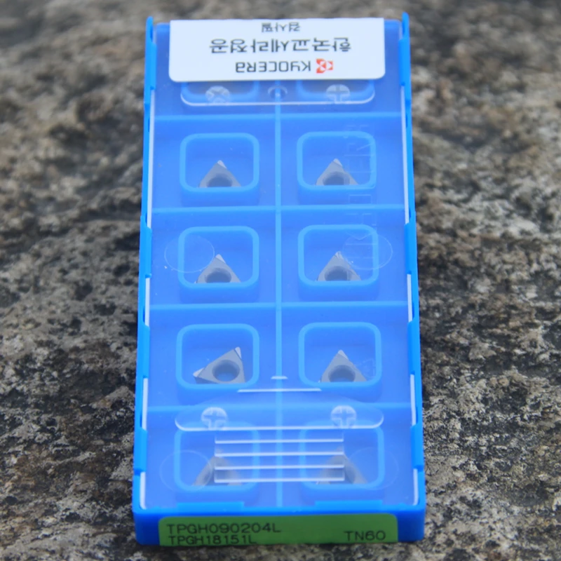 10pcs TPGH090202L TPGH090204L TN60 Kyocera carbide inserts turning tool of cnc lathe cutter high quality matrial
10pcs TPGH090202L TPGH090204L TN60 Kyocera carbide inserts turning tool of cnc lathe cutter high quality matrial