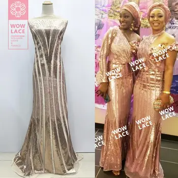 2019 Latest Guinea African French Seuqins Net Lace Fabric In Gold Color Sequined New Nigerian Women Wedding Sewing Mesh Material
2019 Latest Guinea African French Seuqins Net Lace Fabric In Gold Color Sequined New Nigerian Women Wedding Sewing Mesh Material