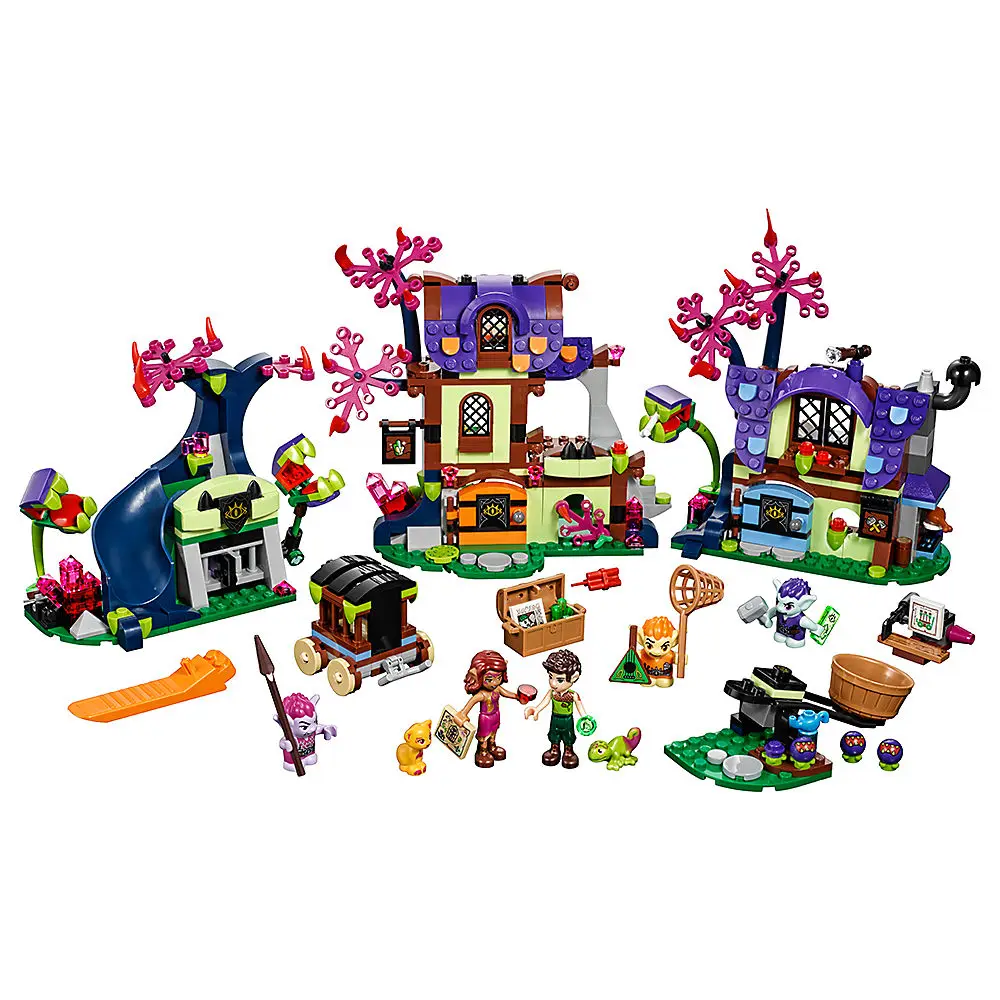 Compatible Legoe Elves 41185 Friends Building Blocks toys for children Girl gifts Bricks Magic Rescue from the Goblin Village
Compatible Legoe Elves 41185 Friends Building Blocks toys for children Girl gifts Bricks Magic Rescue from the Goblin Village