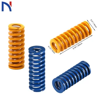 5PCS/lots Pressure Springs 3D Printer Part Imported Length 23mm OD 8mm ID 4mm for CR-10 Ender-3 Hotbed
5PCS/lots Pressure Springs 3D Printer Part Imported Length 23mm OD 8mm ID 4mm for CR-10 Ender-3 Hotbed