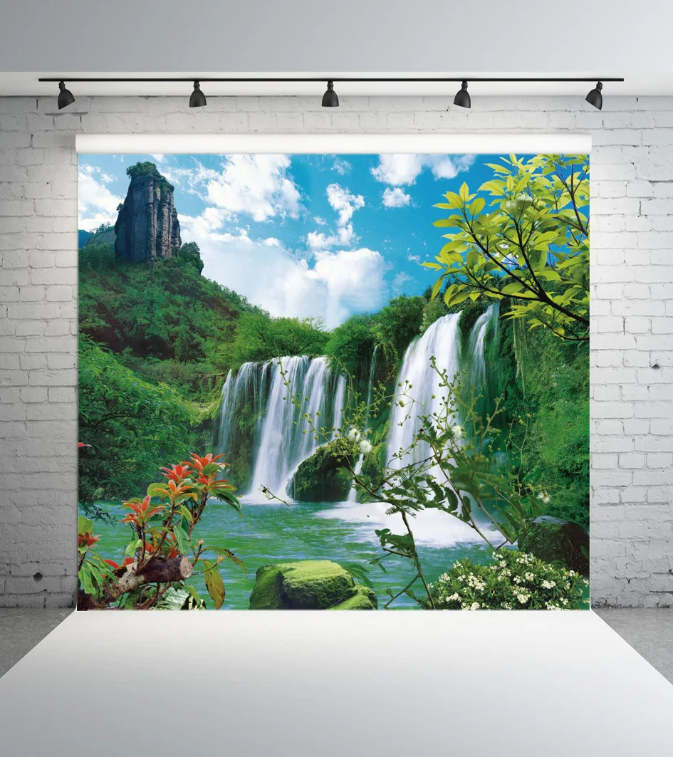 SHENGYONGBAO 10x10ft Waterfall Vinyl photography backdrops studio props photography background PBQ103
SHENGYONGBAO 10x10ft Waterfall Vinyl photography backdrops studio props photography background PBQ103
