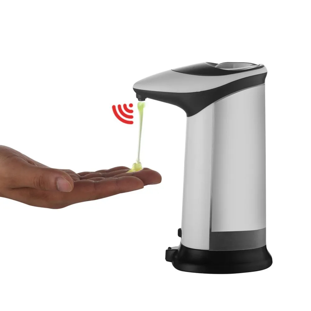 

Infrared automatic Soap Liquid Dispenser Touchless ABS Auto Dispensador 420ml Smart Sensor Sanitizer Children Kitchen Bathroom