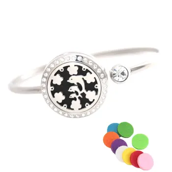 10Pcs Fish Locket Bracelet Bangle Aromatherapy 25mm Magnet Crystal Stainless steel essential oil diffuser locket bracelet 
10Pcs Fish Locket Bracelet Bangle Aromatherapy 25mm Magnet Crystal Stainless steel essential oil diffuser locket bracelet