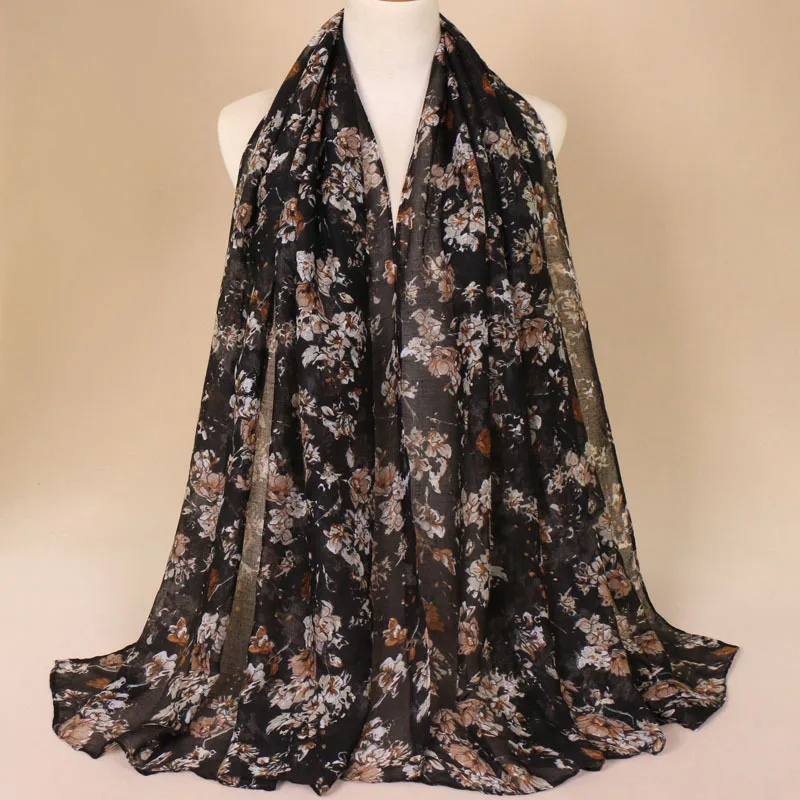 2018 Autumn Fashion Vintage Floral Viscose Shawl Scarf Ladies Echarpes Foulard Wrap Stole Pashmina Bufanda Muslim Hijab 180*85Cm
2018 Autumn Fashion Vintage Floral Viscose Shawl Scarf Ladies Echarpes Foulard Wrap Stole Pashmina Bufanda Muslim Hijab 180*85Cm