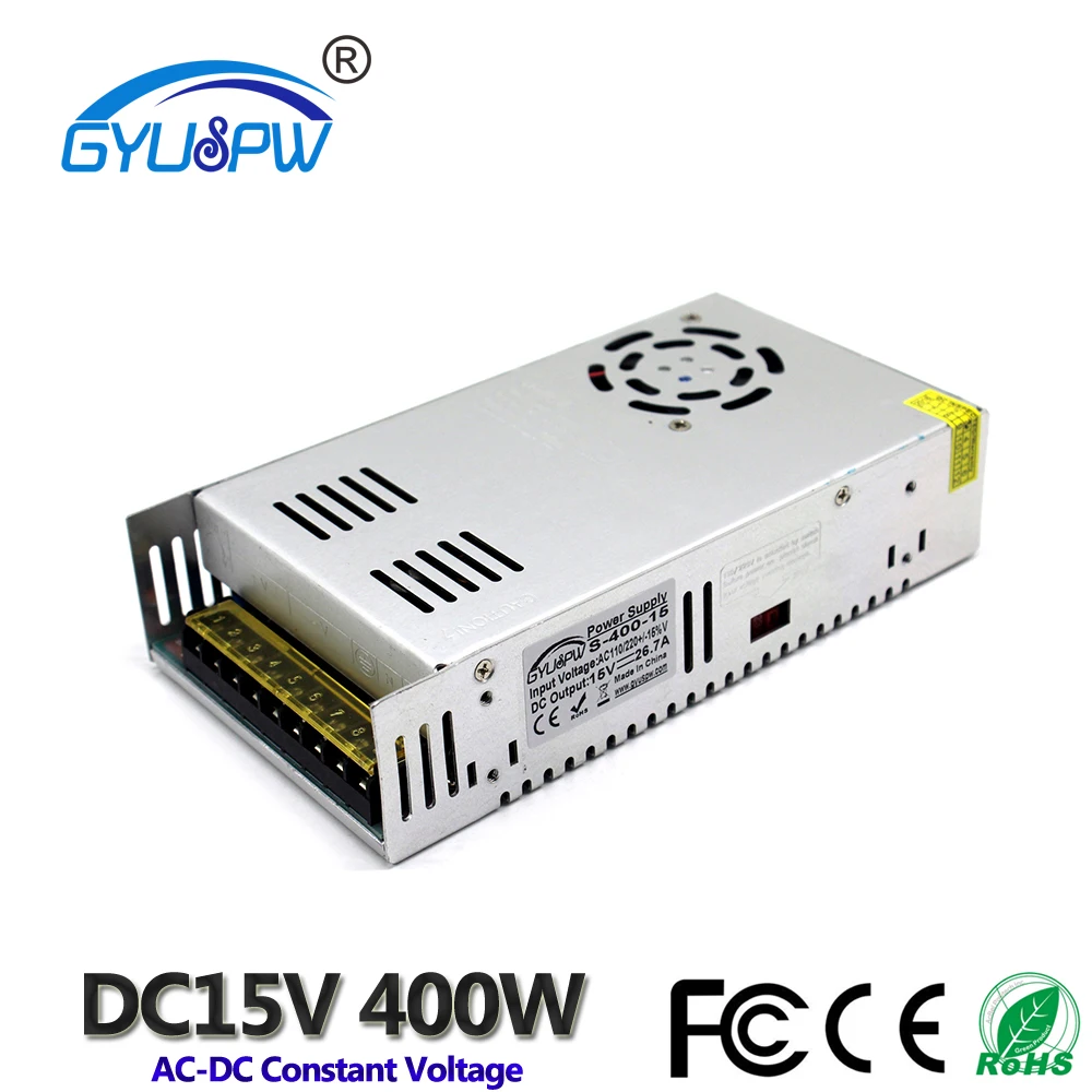 15V400W