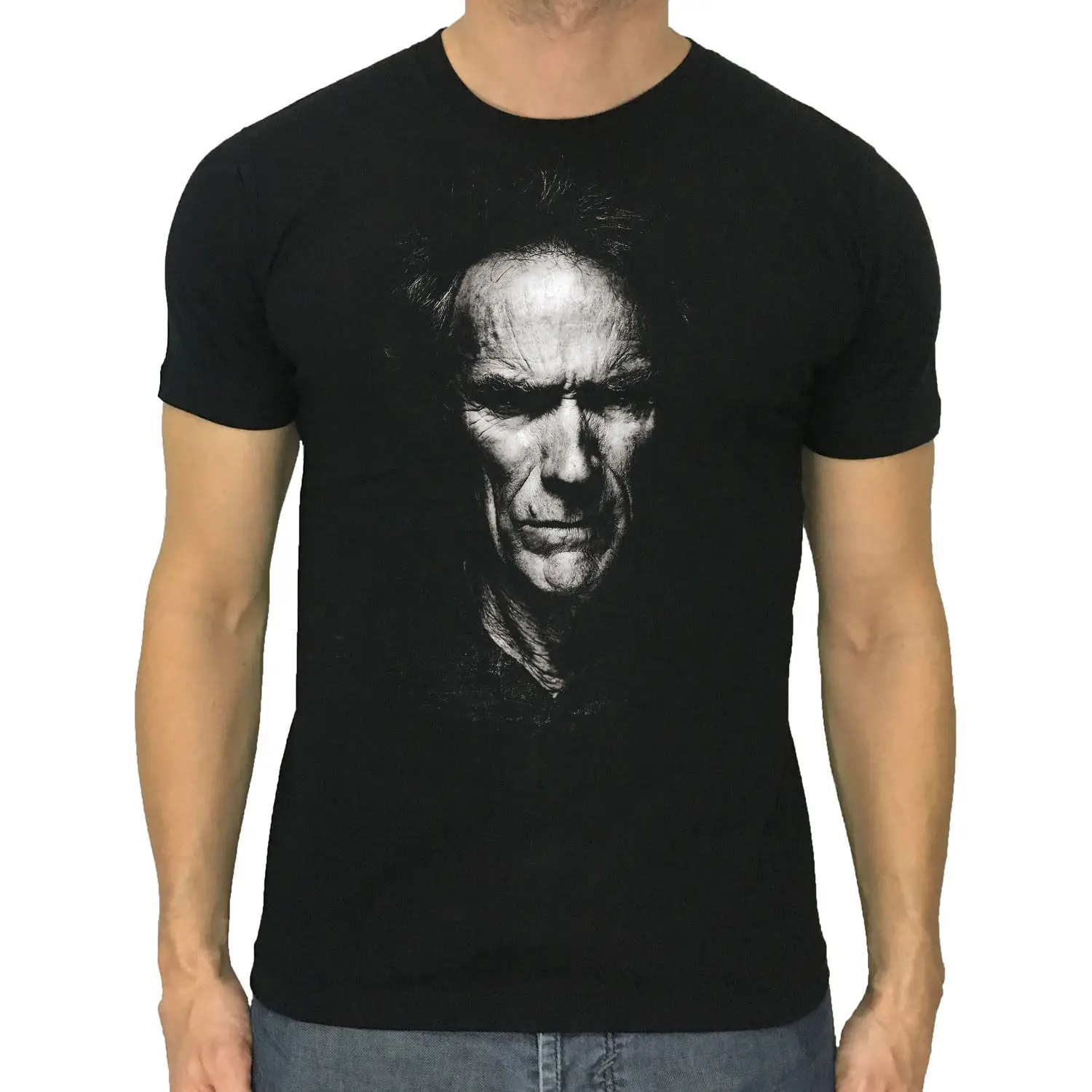 Clint Eastwood t-shirt new men black or dark grey shirt S to 3XL Manco Blondie Sleeve Men T shirts Fashion
Clint Eastwood t-shirt new men black or dark grey shirt S to 3XL Manco Blondie Sleeve Men T shirts Fashion