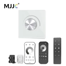 Dimmer LED 220V AC 230V 110V Wireless RF Rotary Glass Panel Triac Dimmer With 2.4G Remote Controller for LED Bulb Lamps
Dimmer LED 220V AC 230V 110V Wireless RF Rotary Glass Panel Triac Dimmer With 2.4G Remote Controller for LED Bulb Lamps
