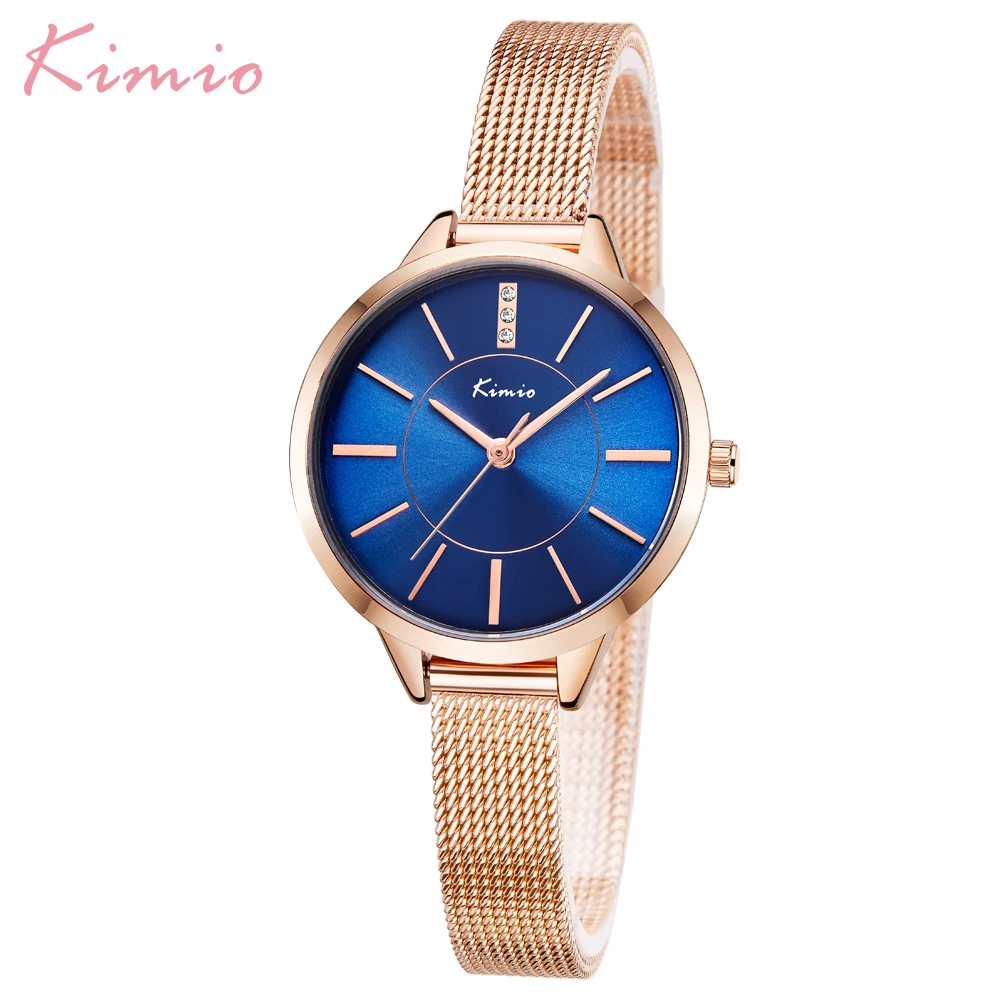 Kimio Stainless Steel Mesh Belt Fashion Simple Women's Watches Dress Wristwatches Quartz Clock Waterproof Gift Box reloj mujer
Kimio Stainless Steel Mesh Belt Fashion Simple Women's Watches Dress Wristwatches Quartz Clock Waterproof Gift Box reloj mujer