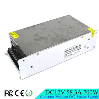 Single Output Switching Power Supply DC12 58.3A 700W Transformer 110V 220V AC-DC 12V SMPS For Led Strip Light CNC CCTV Motor
Single Output Switching Power Supply DC12 58.3A 700W Transformer 110V 220V AC-DC 12V SMPS For Led Strip Light CNC CCTV Motor