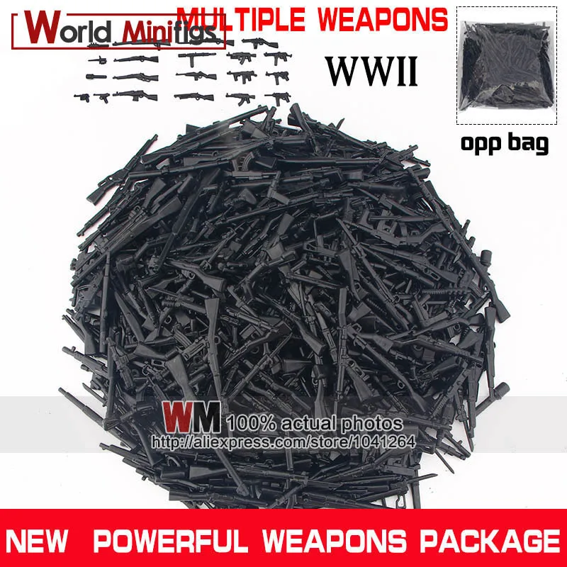 200g Military minigun machete sword Series Police Weapons Pack Arms for Soldiers Swat WW2 Building Blocks Brick Gifts Boys toys
200g Military minigun machete sword Series Police Weapons Pack Arms for Soldiers Swat WW2 Building Blocks Brick Gifts Boys toys