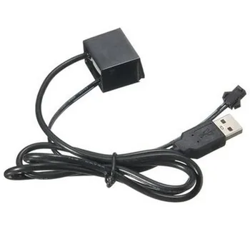 USB Inverter power supply Controller For 1-5M LED El Wire Glow Flexible Neon Decor DC5V
USB Inverter power supply Controller For 1-5M LED El Wire Glow Flexible Neon Decor DC5V