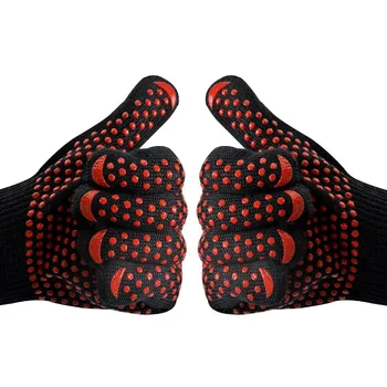 Heat up to 932F Extreme Heat resistant gloves ,BBQ glove, suitable for men&women,Silicone bbq Oven Gloves,Cooking Kitchen gloves
Heat up to 932F Extreme Heat resistant gloves ,BBQ glove, suitable for men&women,Silicone bbq Oven Gloves,Cooking Kitchen gloves