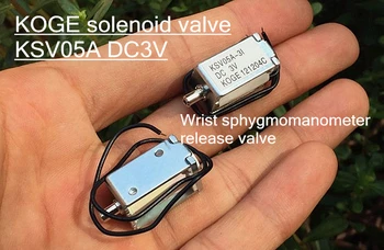 NEW! 1PCS KOGE solenoid valve KSV05A DC3V Two-way valve,Normally open,Wrist sphygmomanometer release valve
NEW! 1PCS KOGE solenoid valve KSV05A DC3V Two-way valve,Normally open,Wrist sphygmomanometer release valve