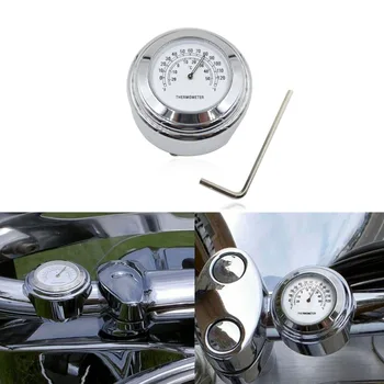 New 22mm 25mm Motocycle Bike Handlebar Dial Thermometer Temp Gauge Waterproof Dustproof White Surface
New 22mm 25mm Motocycle Bike Handlebar Dial Thermometer Temp Gauge Waterproof Dustproof White Surface