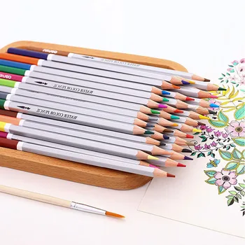 24 Colors Water Soluble Colored Pencil Watercolor Pencils Set for Adults Kids Drawing Painting Sketching Supplies
24 Colors Water Soluble Colored Pencil Watercolor Pencils Set for Adults Kids Drawing Painting Sketching Supplies
