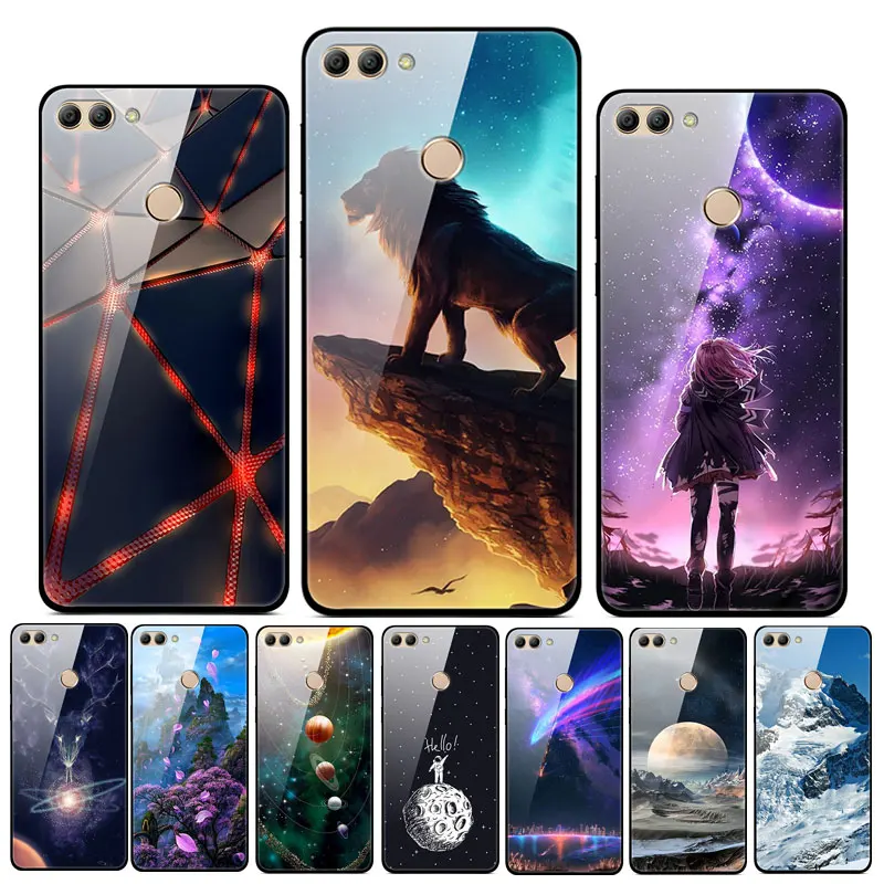 For Coque Huawei Y9 2018 Case TPU Bumper Tempered Glass Back Housing Hard Covers For Huawei Y9 2018 Phone Case Fundas Y 9 2018
For Coque Huawei Y9 2018 Case TPU Bumper Tempered Glass Back Housing Hard Covers For Huawei Y9 2018 Phone Case Fundas Y 9 2018