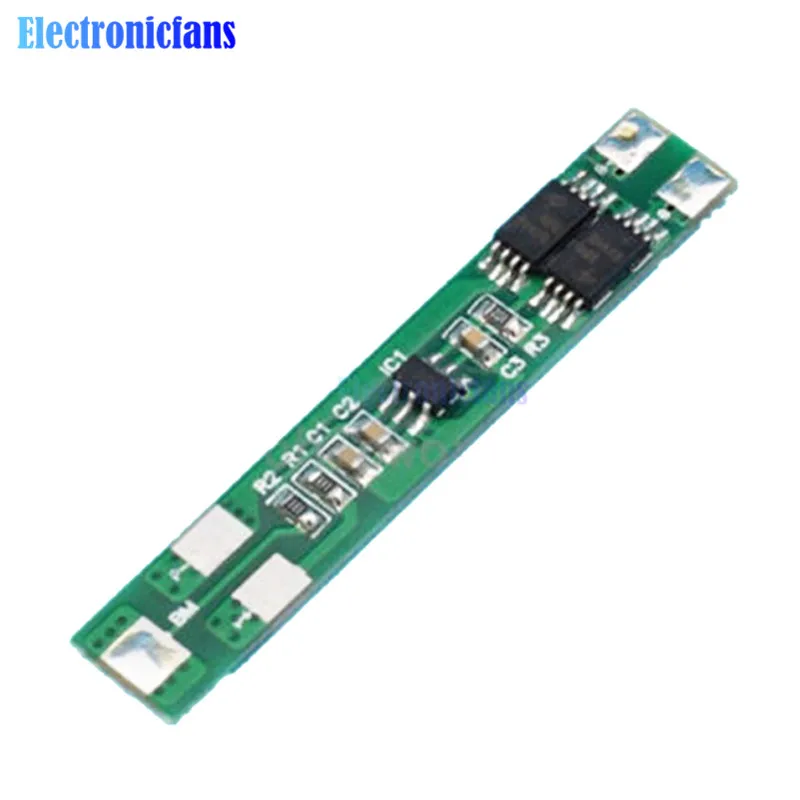 2S 7.2V 6A Li-ion Battery Protector Module Dual MOS Polymer Lithium Battery Protection Board for Dual 18650 Battery BMS
2S 7.2V 6A Li-ion Battery Protector Module Dual MOS Polymer Lithium Battery Protection Board for Dual 18650 Battery BMS