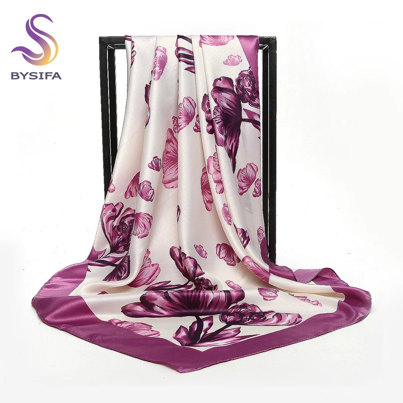 [BYSIFA] шелковый шарф накидка в китайском стиле новый дизайн 2017 Женский
