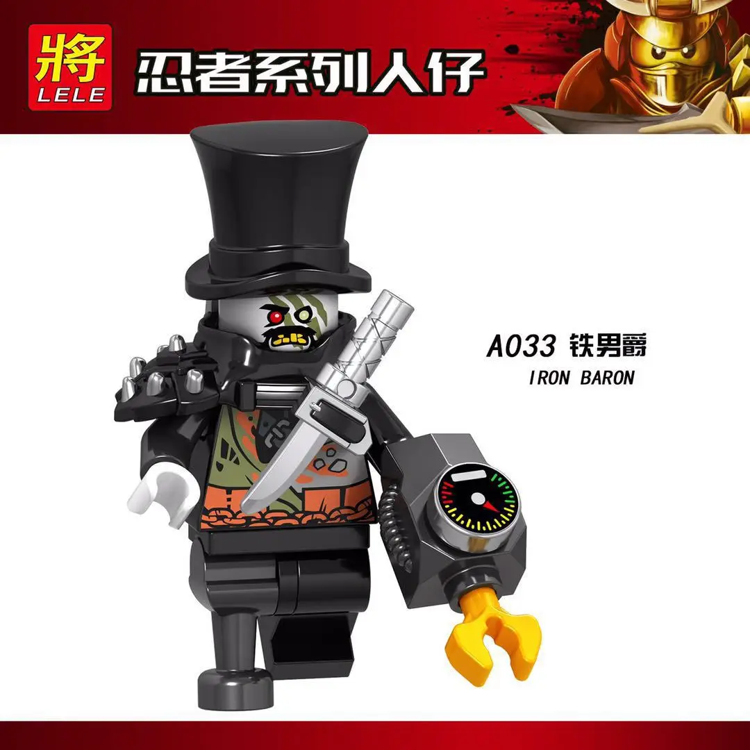 Legoing Ninjagoes Christmas Toys Ninja Movie Iron Baron Lloyd Chew Toy Master Golden Dragon Building Block Brick Legoings Friend
Legoing Ninjagoes Christmas Toys Ninja Movie Iron Baron Lloyd Chew Toy Master Golden Dragon Building Block Brick Legoings Friend