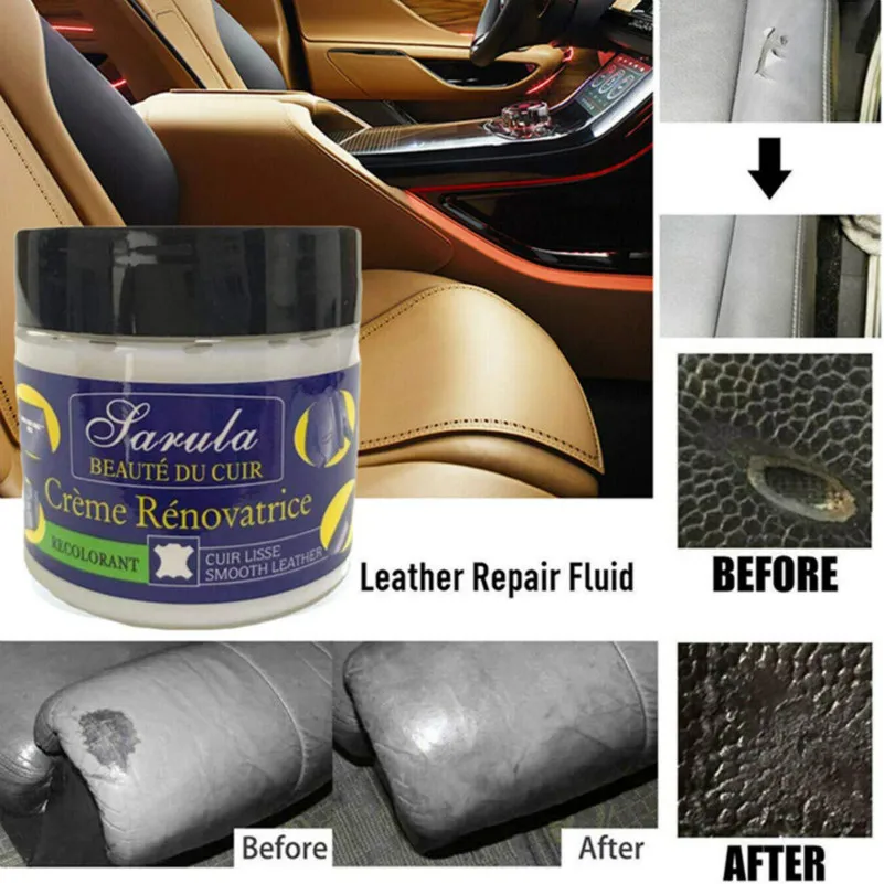 1pc Leather Refurbishing Cleaner Repair Cream Multifunctional for Car Seat Sofa Coats Shoes Holes Scratch Leather Renew Cleaning
1pc Leather Refurbishing Cleaner Repair Cream Multifunctional for Car Seat Sofa Coats Shoes Holes Scratch Leather Renew Cleaning