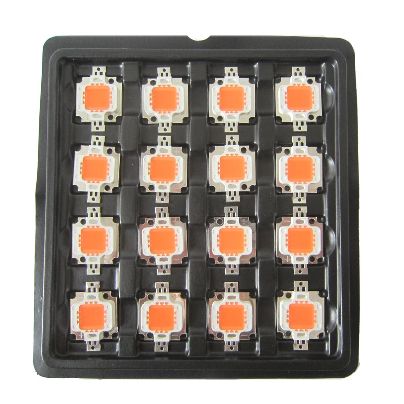 20pcs 30mil Super Bright 10W Full Spectrum 400~840nm SMD LED Grow Chip BridgeLux Light Lamp For Plant Grow
20pcs 30mil Super Bright 10W Full Spectrum 400~840nm SMD LED Grow Chip BridgeLux Light Lamp For Plant Grow
