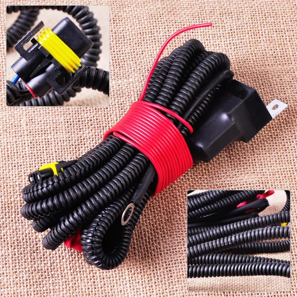 CITALL H11 Female Fog Light Lamp Adapter Wiring Harness Sockets Wire Connector for Ford Focus Acura RDX Nissan Cube Honda CR-V
CITALL H11 Female Fog Light Lamp Adapter Wiring Harness Sockets Wire Connector for Ford Focus Acura RDX Nissan Cube Honda CR-V